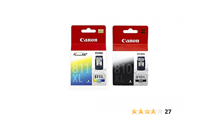 New Canon 810 XL & 811 XL Original Ink Set Cartridge
